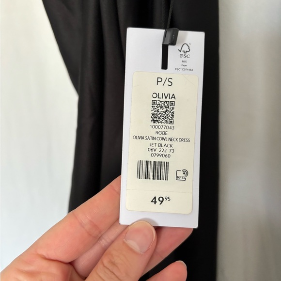 Small Olivia Cowl Dynamite Dress - Picture 2 of 4